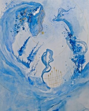 HYPNOS - Aquarelle sur papier à grain satiné